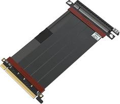 LINKUP - "Ultra PCIe 4.0 X16 Riser" kabelis (RTX4090, RX6950XT, x570, B550, Z690 išbandytas), ekranuotas, vertikalus žaidimų PCI Express Gen4 tvirtinimas, tiesi moteriška jungtis (15 cm), 3.0 Gen3 ir TT suderinamas