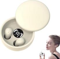Listenings Digitale Mini-Kopfhörer, unsichtbare kabellose Mini-Ohrhörer, Bluetooth 5.4-Kopfhörer in Ear mit Geräuschunterdrückungs-Mikrofon, wasserdichte Schlaf-Ohrhörer, echte kabellose Ohrhörer zum