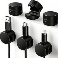 Magnetinis kabelio jungiklis, savarankiškas telefono jungiklis, valdymo jungtis Wandhalterung, kabeliukas Ladegerät, magnetinis kabelis-Organizer - Kabelaufbewahrungsanschluss