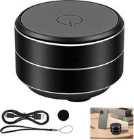 Mini "Bluetooth" magnetinė kolonėlė su RGB šviesa, nešiojamoji vandeniui atspari kolonėlė, "Bluetooth 5.3", 7 valandų atkūrimo laikas, TWS stereo, TF kortelė, laisvų rankų įranga, mobiliojo telefono laikiklis, juoda