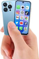 Mini išmanusis telefonas, 3,88 colių HD ekranas, dvi SIM kortelės su dvigubu budėjimo režimu, veido atpažinimo funkcija, tinka vaikams ir studentams kaip atsarginis telefonas, be užrakto (Blu-3G)