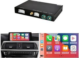 Modifikavimo rinkinys dekoderis su belaidžiu CarPlay ir "Android Car Mirrorlink" navigacija BMW 1 3 5 6 7 serijos automobiliams 2008-2012 m. X1 X3 X5 X6 CIC sistema E70 E71 F25 E84 2009-2015 m. (netinka F20 f30)