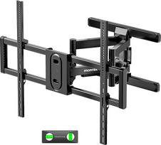 monTEK Robuste TV-Wandhalterung für 43-100-Zoll-Fernseher, vormontiert, hält 59,9 kg, 4-fach getestet, vollbewegliche TV-Halterung mit werkzeuglosem Neigen/Schwenken/Verlängerung, max. VESA 800 x 600