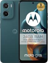 Moto G05 24GB (8GB + 16GB RAM Boost)/256GB Blue Spain Super ryškus ekranas 6,67" kameros sistema su 50MP portreto režimu su IA, "Soft Luxe", "Corning Gorilla Glass 3", 5200 mAh baterija