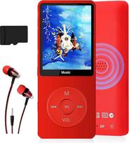MP3 grotuvas, muzikos grotuvas su 16GB "Micro SD" kortele, itin plonas muzikos grotuvas su įmontuotu garsiakalbiu, nuotraukų peržiūra, vaizdo įrašų atkūrimu, FM radiju, diktofonu, elektroninių knygų skaitytuvu, palaikomas