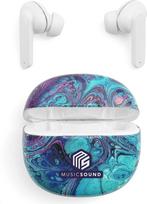 Muzikos garsas | Belaidės vidinės "Bluetooth" ausinės | Belaidės vidinės "Bluetooth" ausinės išmaniesiems telefonams su įkrovimo baterija 5 kartus - 5 valandų autonomija - Fantasy Fluide