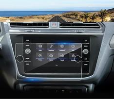 Navigacijos ekrano apsauga, suderinama su VW Tiguan 2 2020 2021 2022 2023, VW Tiguan 2 grūdinto stiklo ekrano apsauga, 9H apsauga nuo įbrėžimų GPS ekrano apsauga (8 coliai)
