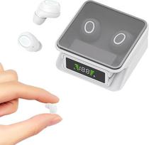 Nematomos mini ausinės Belaidės ausinės "Bluetooth" paslėptos ausinės mažoms ausims ENC triukšmo slopinimas Mažos minkštos žemo profilio ausinės vyrams moterims miegoti