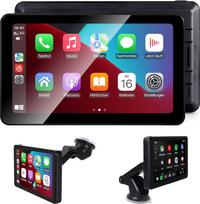 Nešiojamasis "CarPlay" ekranas, belaidis "Android" automobilio monitorius, 7 colių IPS ekranas su "Bluetooth" laisvų rankų įranga, "Siri", balso asistentu, GPS navigacija, "MirrorLink", FM (7 coliai)