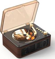 Nešiojamasis CD grotuvas "Bluetooth" su garsiakalbiais - "Lehwey" stalinis CD grotuvas namams, įmontuoti du stereofoniniai garsiakalbiai, FM radijas, kartojimas, nuotolinio valdymo pultas, palaiko USB/AUX/Type-C