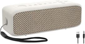 NOBIS 20 W "Bluetooth" garsiakalbis, IP68 atsparus vandeniui, "Bluetooth 6.0", 24 val. akumuliatorius, balso asistentas, TWS Stereo, TF kortelė ir AUX, skirtas stovyklavimui, kelionėms, naudojimui namuose ir lauke