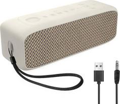 NOBIS 20 W nešiojamasis "Bluetooth" garsiakalbis, IP68 atsparus vandeniui, iki 24 valandų atkūrimo laiko, TWS poravimas, "Bluetooth 6.0", EQ režimai, laisvų rankų įrangos rinkinys su programėlės valdymu lauke, kelionėse ir namuose