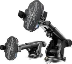 OBEST Mobiliojo telefono puslaidininkinis aušintuvas, puslaidininkinis aušintuvas automobilinis mobiliojo telefono laikiklis, išmaniojo telefono laikiklis su aušinimu, apsauga nuo sukrėtimų ir smūgių sugėrimu, 360° pasukamas automobilinis laikiklis