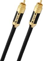 OEHLBACH "Black Connect" skaitmeninio garso RCA kabelis - aukštos klasės koaksialinis kabelis, skirtas signalui perduoti be nuostolių - 24K auksu padengti kontaktai - 75 cm