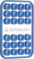 OCTOBUDDY veidrodis - silikoninis siurbtuko laikiklis telefonui su veidrodžiu - neslystantis siurbtuko laikiklis visiems modeliams - laisvų rankų telefono laikiklis asmenukėms ir vaizdo įrašams - 2,6 "x3,9", dangaus mėlyna