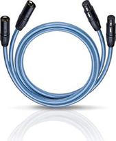 Oehlbach XXL serijos 2 X NF garso kabelis su XLR jungtimi 0,75 m mėlynas