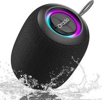 oraolo "Bluetooth" garsiakalbis, IPX7 vandeniui atsparus "Bluetooth" muzikinis langelis, 30 valandų atkūrimo laikas, LED apšvietimas, "Bluetooth 5.3", nešiojamasis "Bluetooth" garsiakalbis mini, idealiai tinka lauko dušui ir namams