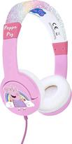 OTL Technologies Technlogies Peppa Pig Rainbow Junior laidinės ausinės vaikams (oficialus licencijuotas produktas)
