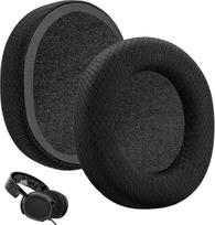 Pakaitiniai ausų įdėklai "SteelSeries Arctis 1 3 5 5 7 9 Pro" ausinėms Ausų įdėklai Belaidės žaidimų ausinės Audinys Storas patogus minkštas minkštas atminties putų pagerintas garsas Juoda