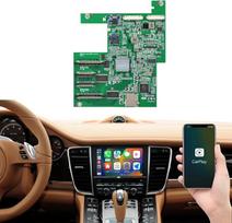 PCM 3.1 belaidis "Carplay" ir "Android" automobilio modulis, skirtas "Porsche Panamera Cayenne Macan Cayman Boxster" 911 718 Palaiko galinio vaizdo kamerą, parkavimo jutiklį, veidrodžio nuorodą, vairo valdymą