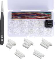 PENGLIN JST SH 1,0 mm Stecker-Kit mit 28 AWG vorgecrimpten Kabeln, 150 mm, 3/4/5/6/7/8/9/10/12-poliges Gehäuse, JST-Adapter