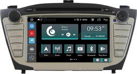 Personalisiertes Autoradio für Hyundai IX35 mit GPS, Kamera, Verstärker und kleinem LCD als Standard Android GPS Bluetooth WiFi USB DAB+ Touchscreen 7" 8core Carplay AndroidAuto