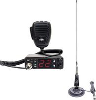 PNI Escort HP 5500 CB radijo stotis + CB antena PNI LED 2000, magnetinis pagrindas