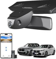 Priekinė 4K ir galinė 1080p prietaisų kameros, pritaikytos BMW Gen3 G01 X3 2018-2024, F97 X3M 2020+ (C modelis), sDrive28i xDrive30i M40i, OEM stilius, 2160P UHD vaizdo įrašas, WiFi ir programėlė, 128GB kortelė