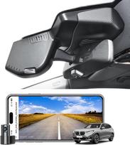 Priekinė 4K ir galinė 1080p prietaisų kameros, pritaikytos BMW X3 Gen4 G45 2025, 30 xDrive M50 xDrive, OEM stilius, 2160P UHD vaizdo įrašas, WiFi ir programėlė, 128GB kortelė