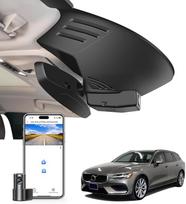 Priekinė 4K ir galinė 1080P prietaisų skydelio vaizdo kamera, pritaikyta "Volvo S60 V60 T5 T5 T6 T8 B5" 2019 m. 2020 m. 2021 m. 2022 m. (A modelis), integruota OEM išvaizda, UHD 2160P vaizdo įrašas, "WiFi" ir programėlė, lengva įdiegti, 128GB kortelė