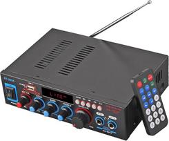PROZOR "Bluetooth" stiprintuvas HiFi Stereo 40 W + 40 W 12 V 220 V automobilio stiprintuvas su "Bluetooth" radiju 2 kanalų stereo garso stiprintuvas