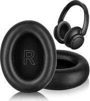 Q30 Ersatz-Ohrpolster für Anker Soundcore Life Q30BT/ Q35BT Kopfhörer, weiche Schaumstoff-Ohrpolster, Q35 Q30 BT Proteinleder-Ohrpolster (schwarz)