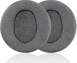 Q35 atsarginės ausų pagalvėlės, suderinamos su "Anker Soundcore Life Q35 Soundcore Life Q30" ausinėmis "Akkiv" atsarginės ausų pagalvėlės pagamintos iš minkšto džiuto audinio su atminties putomis - pilkos spalvos