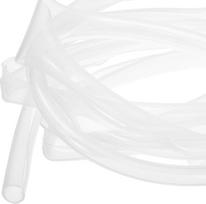 QUARKZMAN 3 m Splitas Silikono kabelio vamzdis ID 12 mm Skaidrus Splitas Silikono vamzdžio kabelio organizatorius Kabelio ekranavimas apvynioti USB įkrovimo maitinimo kabelis Garso ir vaizdo kabelis