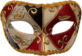 Rankų darbo venecijietiška kaukė Akių kaukė Colombina Ball Mask vyrams ir moterims (C1)