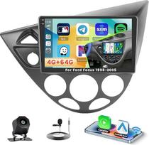 Roinvou 4+64G Android 15 Autoradio für Ford Focus 1998-2005 mit Carplay Android Auto, 9 Zoll Auto Radio Incell Touchscreen mit GPS Bluetooth EQ WiFi RDS FM SWC MIC Rückfahrkamera