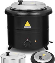 Royal Catering Elektrinis sriubos virdulys termosas 13 l 600 W juodas