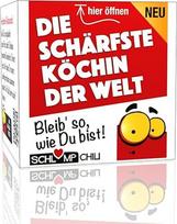Schlump-Chili Aštriausias pasaulyje virėjas - juokingas dovanų rinkinys moterims. Šauni idėja mokymų, darbo ir hobio virėjams.