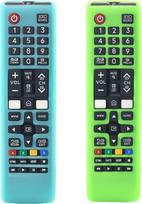 Silikon-Fernbedienung für Samsung Smart TV AA59-00786A BN59-01315B AA59-00741A BN59-01199F Fernbedienung, waschbar, rutschfest, mit Anti-Verlust-Umhängeband, 2 Stück
