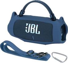 Silikoninis dėklas JBL Charge 6 garsiakalbiui, mėlynas, sportinis