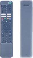 Silikono priedėlis Sony Bravia Smart TV Sprachfernbedienung RMF-TX500E RMF-TX500U RMF-TX500P RMF-TX600U RMF-TX600E RMF-TX600E RMF-TX601P, waschbar, rutschfest, mit Anti-Verlust-Umhängeband