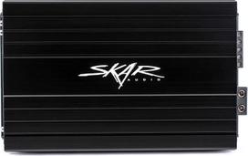 Skar Audio SKv2-1500.1D 1800 vatų D klasės MOSFET monoblokinis žemų dažnių garsiakalbio automobilinis stiprintuvas