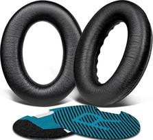 SoloWIT "Bose" ausinių ausų pagalvėlės iš ėriuko odos Pakaitinės ausų pagalvėlės "Bose QuietComfort 15 QC15 QC15 QC25 QC2 QC35/Ae2 Ae2i Ae2w/SoundTrue" ir "SoundLink Around-Ear" serijos ausinėms