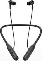 SOPPY ausinės ant kaklo "Bluetooth 6.0" belaidės "In-Ear" ausinės su ENC triukšmo mažinimo funkcija IPX4 vandeniui atsparios "Bluetooth" ausinės, skirtos bėgimui, 30 valandų trukmės, juodos spalvos