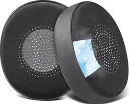 SOULWIT aušinamojo gelio pakaitiniai ausų įdėklai "Jabra Evolve2 65" (Evolve 2 65MS 65UC MS UC)/Evolve2 40 (40UC 40MS USB)/Elite 45h belaidėms ausinėms, įdėklai su ledo šilko audiniu