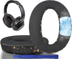 SOULWIT aušinamojo gelio pakaitiniai ausų įdėklai "Sony" WH-1000XM2 (WH1000XM2) ir MDR-1000X (MDR1000X) ausinėms, triukšmo izoliacijos putų ausų įdėklai, ypač stori