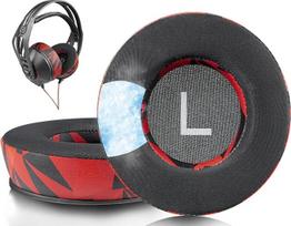 SOULWIT aušinamojo gelio pakaitiniai ausų įdėklai Plantronics (Poly) Rig 400 (400Pro HC, 400HS, 400HX, 400HA), ausų įdėklai Rig 500 (500E, 500HD, 500HX) / Rig 505 (505HS) / Rig515 (515HD) ausinėms