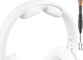 SOULWIT ausinių "Skullcandy Hesh 3/ANC/Evo" ausinių galvos juostos dangtelis, pakaitinė galvos juostos pado remonto dalis - balta