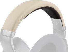 SOULWIT baltyminis odinis ausinių lankelis, skirtas "Sennheiser HD579/HD598/HD598SE/HD598CS/HD598SR/HD599/HD599SE" ausinėms, pakaitinis ausinių lankelis, ausinių pagalvėlės remonto dalis