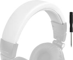 SOULWIT baltyminis odinis pakaitinis dangtelis, skirtas "Audio Technica ATH M50", "M50X", "M50XWH", "M50XBT", "M50XBT2", "M50S/LE", "M50xSTS" ausinėms Galvutė Galvutė, Galvutės remonto dalis, Galvutės priedai